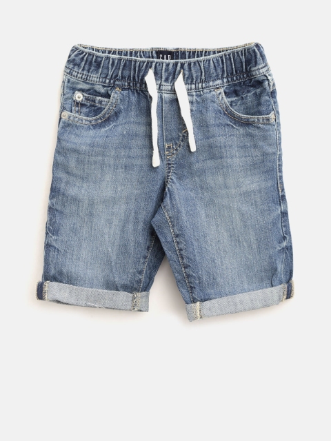 

GAP Boys' 5-Pocket Denim Shorts, Blue