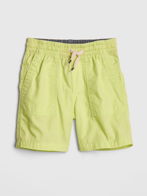

GAP Boy Twill Shorts, Lime green