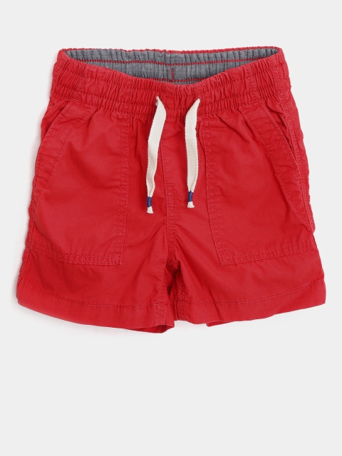

GAP Boy 4" Pull Shorts, Red