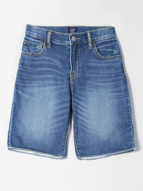 

GAP Boys' 5-Pocket Denim Shorts, Blue