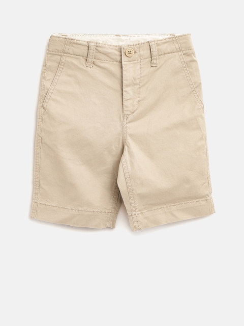 

GAP Boys' Khaki Shorts in Stretch