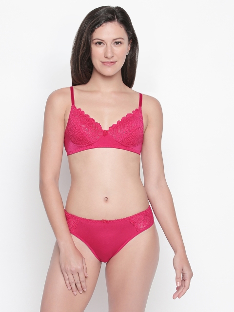 

BODYCARE Pink Lace Lingerie Set 6410RA