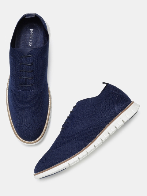 

INVICTUS Men Navy Blue Sneakers