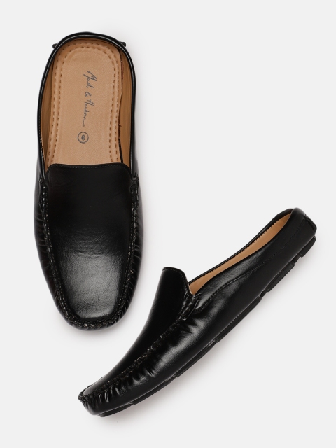 

Mast & Harbour Men Black Loafers