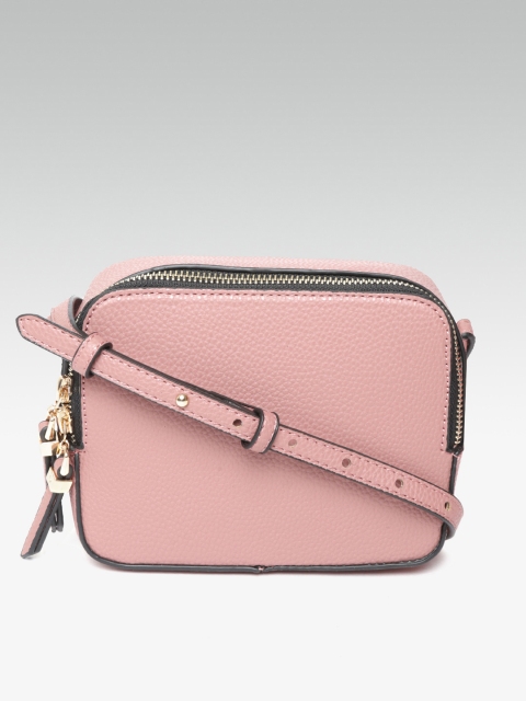 

DOROTHY PERKINS Dusty Pink Solid Sling Bag