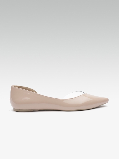 

DOROTHY PERKINS Women Nude-Coloured & Transparent Ballerinas