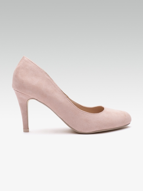 

DOROTHY PERKINS Women Peach-Coloured Solid Pumps