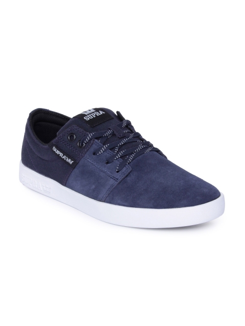 

Supra Men Navy Blue Sneakers