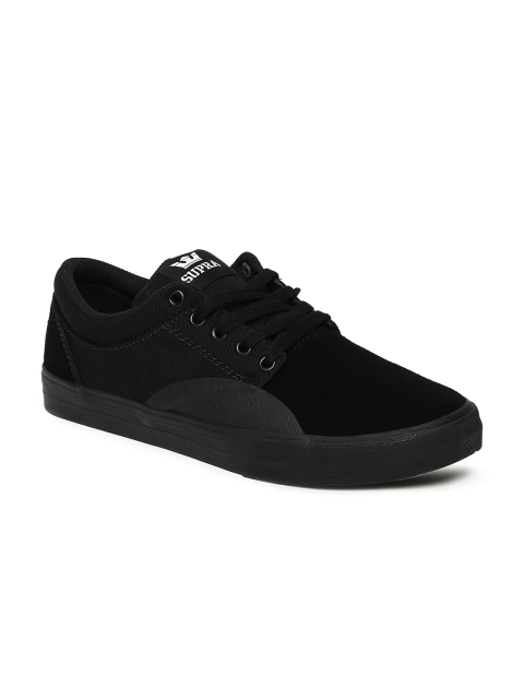 

Supra Men Black Chino Skateboarding Shoes
