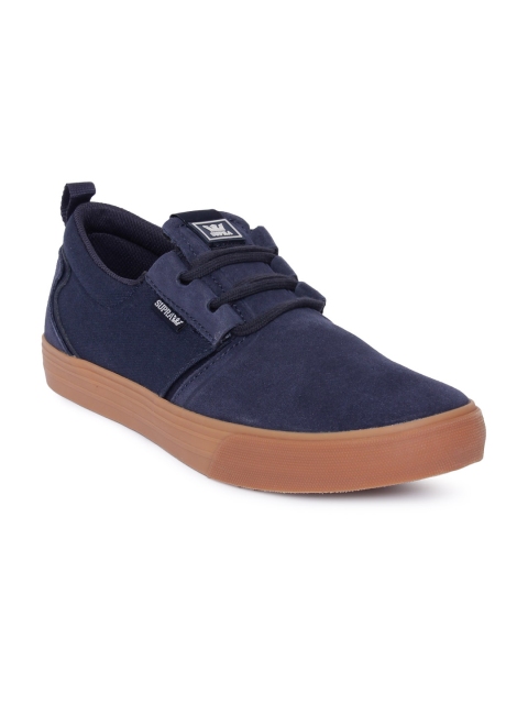 

Supra Men Navy Blue Sneakers