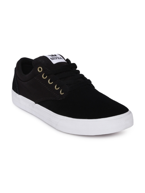 

Supra Men Black CHINO Leather Sneakers
