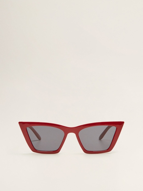 

MANGO Women Cateye Sunglasses 43010690, Grey