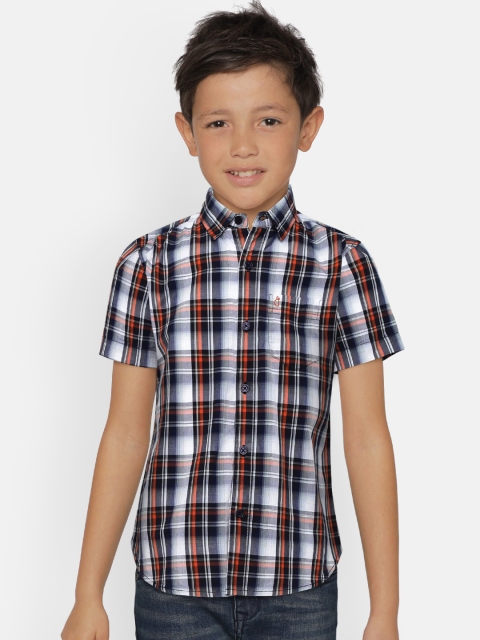 

Gini and Jony Boys Multicoloured Regular Fit Checked Casual Shirt, Multi