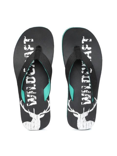 

Wildcraft Men Black Solid Thong Flip-Flops