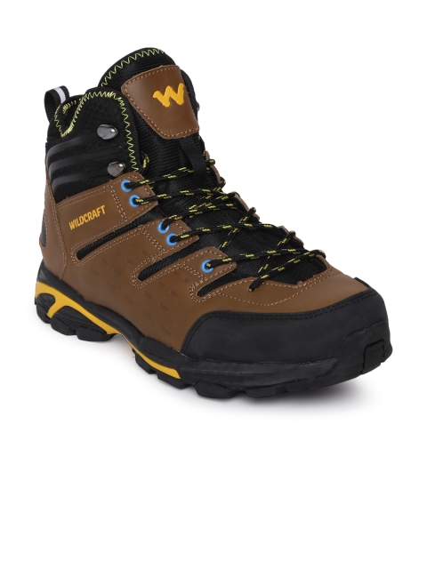 

Wildcraft Men Brown & Black Azure Trekking Shoes