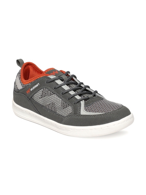 

Wildcraft Men Grey Trail Skate 002 Trekking Shoes