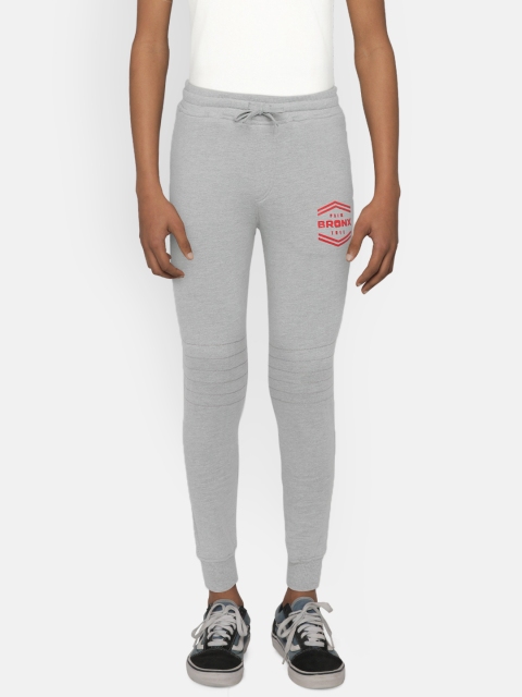 

Palm Tree Boys Grey Solid Joggers