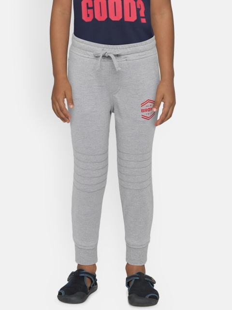 

Palm Tree Boys Grey Solid Joggers