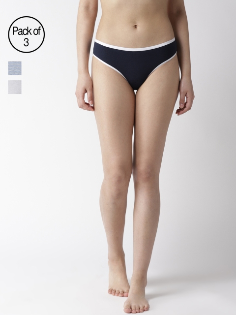

Marks & Spencer Women Pack of 3 Bikini Briefs T610200K, Blue