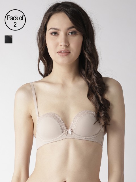 

Marks & Spencer Pack of 2 Bras T332903, Beige