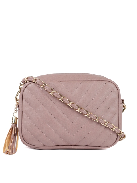 

People Women Mauve Textured Sling Bag