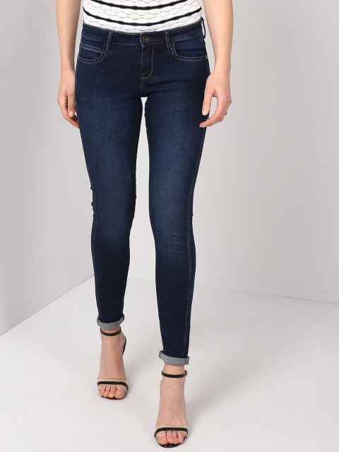 

Wrangler Women Blue ICON CLASSIC Skinny Fit Light Fade Stretchable Jeans