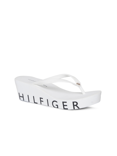 

Tommy Hilfiger Women White Solid Wedges