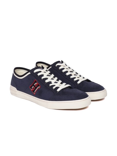 

Tommy Hilfiger Men Navy Blue Sneakers