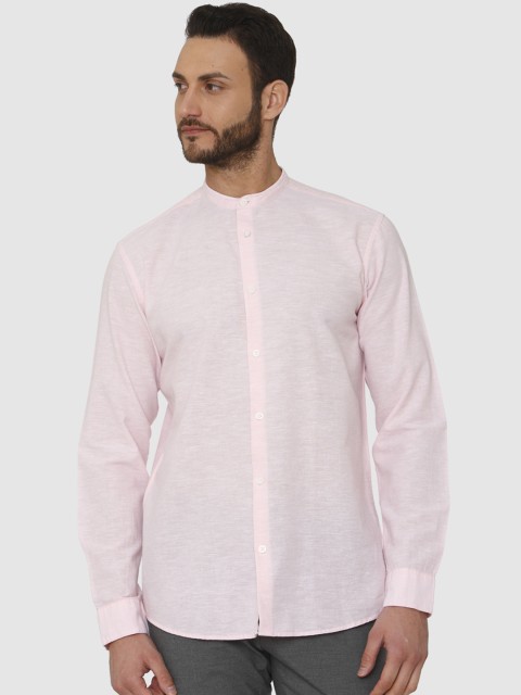 

SELECTED Men Pink Regular Fit Solid Casual Shirt