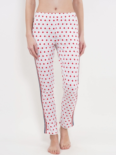 

Sweet Dreams Women Off-White Printed Pyjamas LP-331178