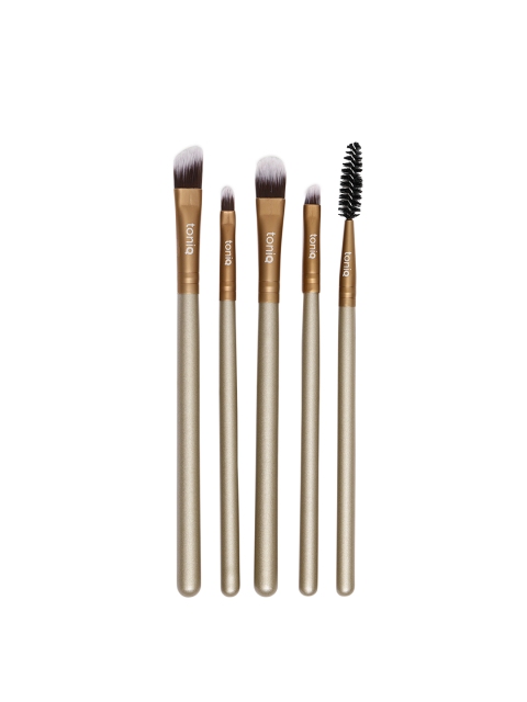 

Toniq Beauty Set of 5 Off-White Eyeliner Brushes