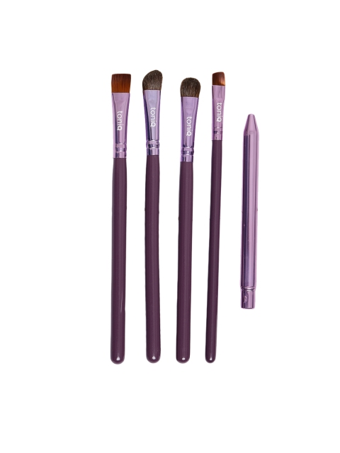 

Toniq Beauty Set of 5 Eyeliner Brushes, Purple