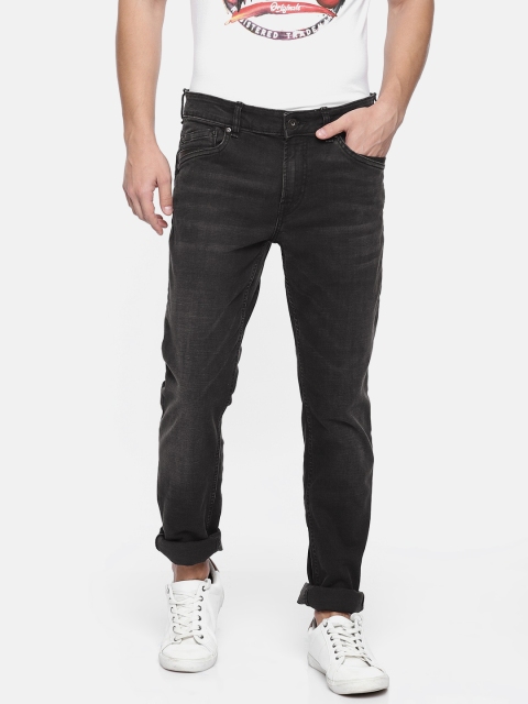 

Jack & Jones Men Black Ben Skinny Fit Low-Rise Clean Look Stretchable Jeans