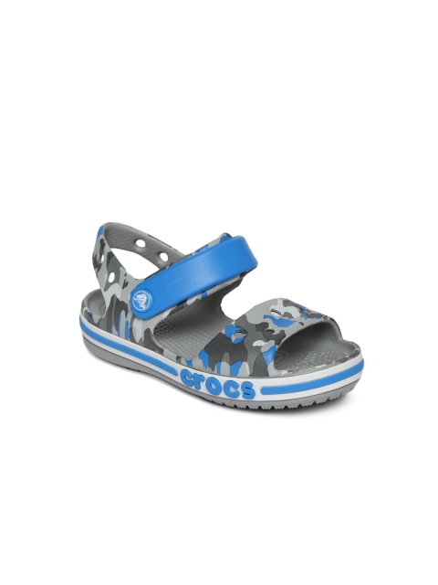 

Crocs Kids Blue Printed Sports Sandals