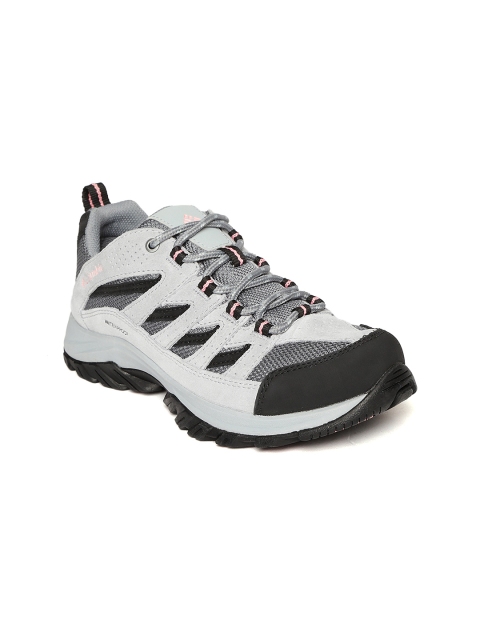 

Columbia Women Grey CRESTWOOD Waterproof Trekking Shoes