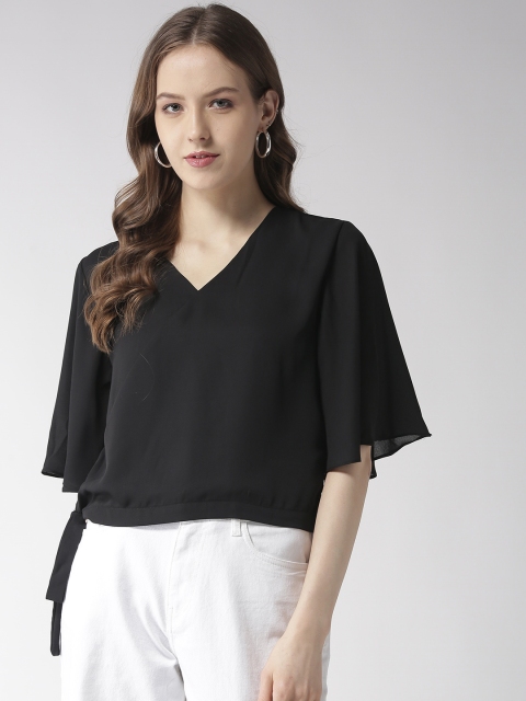 

Madame Women Black Solid Top