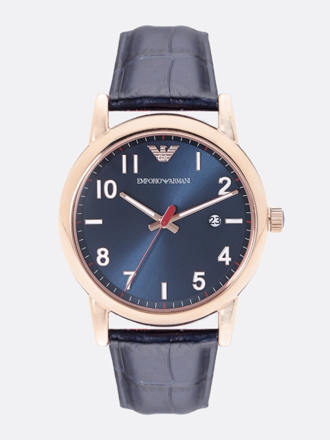 

Emporio Armani Men Navy Blue Analogue Watch AR11135