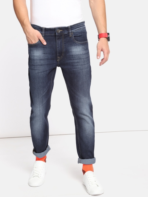 

SINGLE Men Blue Slim Fit Mid-Rise Clean Look Stretchable Jeans