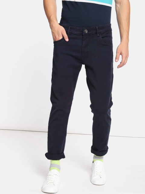 

SINGLE Men Blue Slim Fit Mid-Rise Clean Look Stretchable Jeans