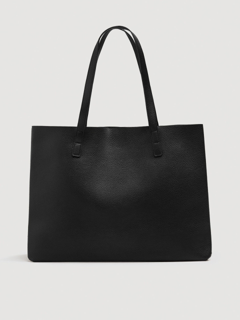 

MANGO Black Solid Shoulder Bag