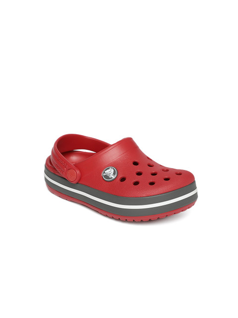 

Crocs Kids Red Solid Clogs