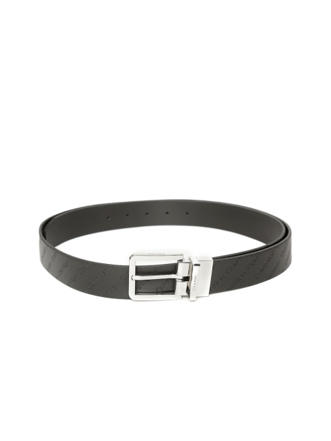 

Calvin Klein Men Black Reversible Leather Belt