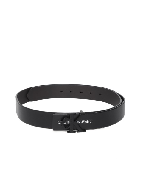 

Calvin Klein Men Black Reversible Solid Leather Belt