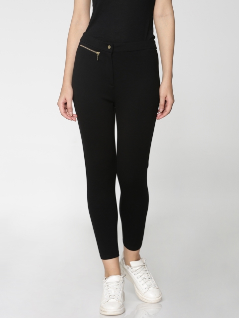 

ONLY Women Black Solid Jeggings