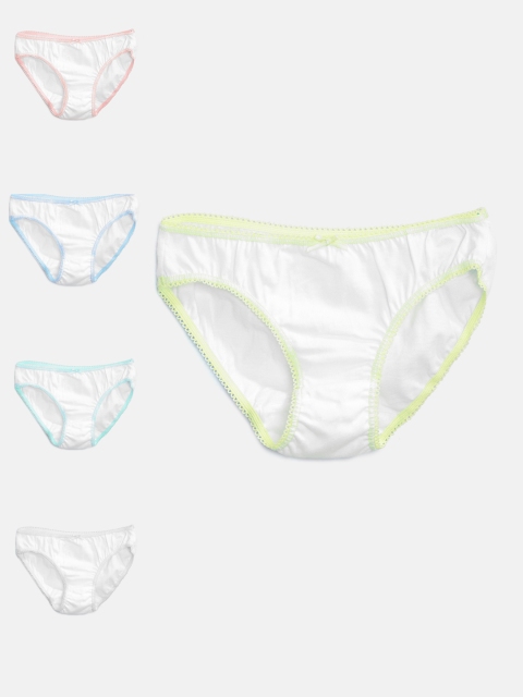 

Marks & Spencer Girls Pack of 5 White Solid Briefs T716313