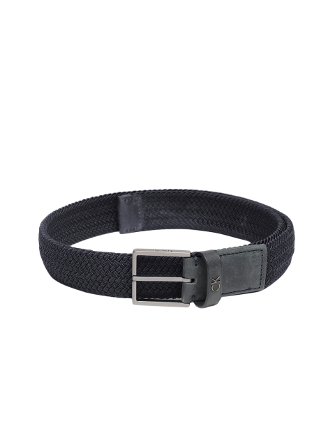 

Calvin Klein Men Blue Textured Belt