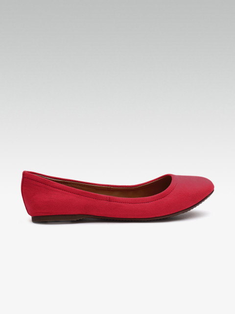 

Steve Madden Women Red Solid Ballerinas