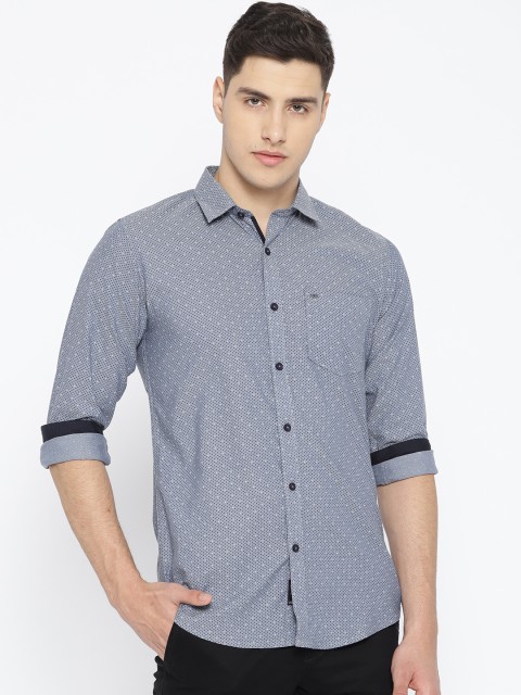 

Duke Stardust Men Grey Regular Fit Printed Casual Shirt