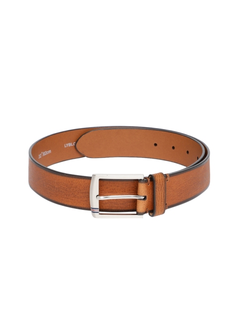 

Louis Philippe Sport Men Brown Solid Leather Belt