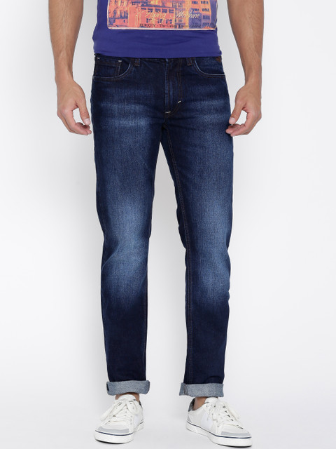 

Flying Machine Blue Washed Prince Fit Jeans
